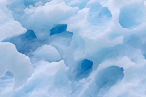 Icebergs drifting in the fjords of southern greenland. America, North America, Greenland