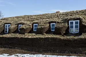 Turf Prints: Iceland, Glumbaer. Home made out of sod