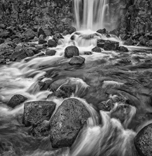 Iceland, Golden Circle, Oxarafoss