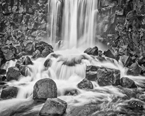 Golden Circle Prints: Iceland, Golden Circle, Oxarafoss