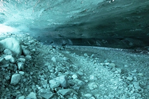 Images Dated 16th January 2024: Iceland. Ice cave near Fjallsarlon