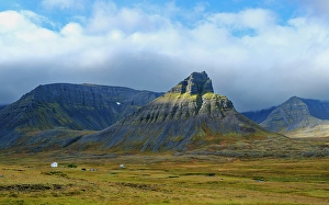 Vestfirdir Prints: Iceland. Keldudalur and Gjalpardalur in Dyrafjordur during autumn