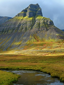 Vestfirdir Prints: Iceland. Keldudalur and Gjalpardalur in Dyrafjordur during autumn