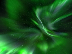 Northern Lights Prints: Iceland. Northern Lights over Isafjordur, the capital of the Westfjords during autumn