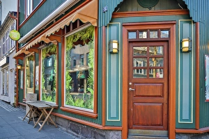 Images Dated 16th January 2024: Iceland, Reykjavik. Storefront. (Editorial Use Only)