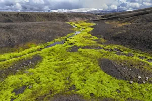 Lava Prints: Iceland, Southern Highlands, Landmannalaugar