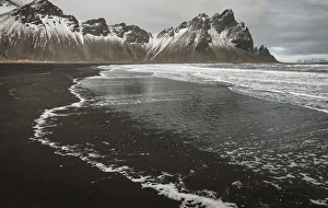 Iceland, Stokknes, Mt. Vestrahorn