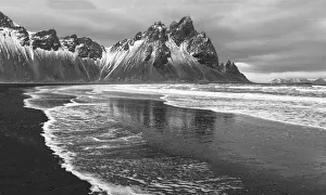 Images Dated 15th February 2019: Iceland, Stokksnes, Mt. Vestrahorn