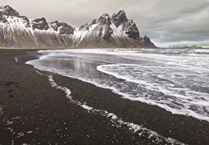 Images Dated 15th February 2019: Iceland, Stokksnes, Mt. Vestrahorn