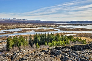 Images Dated 16th January 2024: Iceland, Thingvellir National Park