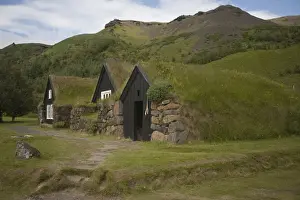 Storage Prints: ICELAND21669_JUL2009_BARTRUFF. CR2-Sod roofed and walled storage and work shops