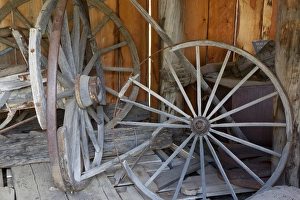 Wheel Prints: ID, Custer, (1880s gold mining town) Wagon wheels