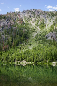 Images Dated 30th July 2011: ID, Sawtooth National Recreation Area, Titus Lake