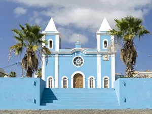Dry Season Prints: Igreja Nossa Senhora da Conceicao. Sao Filipe, the capital of the island