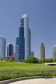 Illinois, Chicago. Modern city skyline