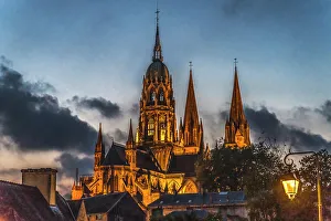 Illuminated Prints: Illuminated, Bayeux Cathedral, Bayeux