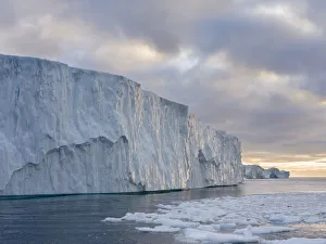 Ilulissat Icefjord also called kangia or Ilulissat Kangerlua at Disko Bay