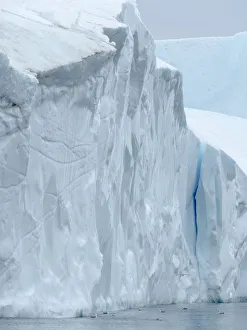 Ilulissat Icefjord at Disko Bay, Greenland, Danish Territory