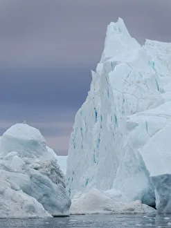 Ilulissat Icefjord at Disko Bay, Greenland, Danish Territory