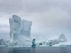 Ilulissat Icefjord at Disko Bay, Greenland, Danish Territory