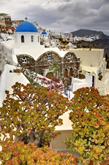 Images Dated 21st May 2010: Imerovigli; Santorini; Greece