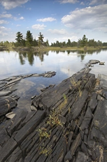Images Dated 6th September 2006: Impending storm at Alder Creek, Rainy Lake, Voyageurs National Park, Minnesota, USA