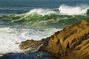 Incoming Tide at Yachats, Yachats, Oregon, USA