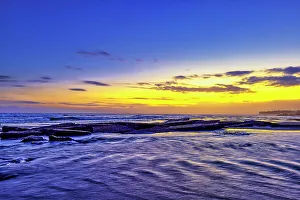 Images Dated 5th January 2023: incredible colors of the sunset ritual on Pererenan Beach Bali, Indonesia