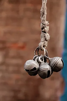 Hanging Prints: India, East India, West Bengal, Kolkata, Kumortuli, Small bells