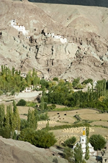 Himalaya Prints: India, Ladakh, Basgo, Basgo Gompa (Monastery)