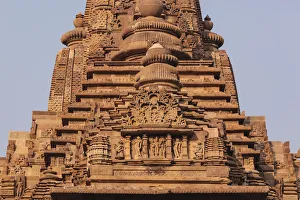Images Dated 9th November 2011: India, Madhya Pradesh, Chhatarpur District, Khajuraho Temple