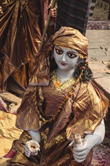 Fair Prints: India, Odisha, Subarnapur District, Subarnapur, Decorated statue during Sonepur Cattle
