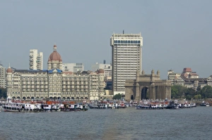 India, state of Maharashtra, Mumbai (aka Bombay). Waterfront area of Mumbai, historic