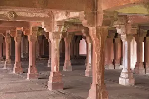 India, Utter Pradesh. Agra Fort (Red Fort) is a UNESCO World Heritage site. It is about 2