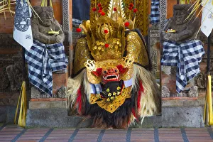 Jim Zuckerman Prints: Indonesia, Bali. Barong dance costume
