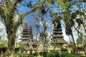 Images Dated 20th June 2011: Indonesia, Bali, Mengwi. Scenic of Pura Taman Ayun temple