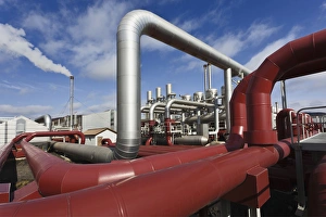 Industrial Prints: Industrial plant, Iceland