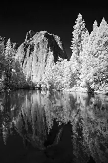 Half Dome Prints: Infrared view of Half Dome, Yosemite National Park, California