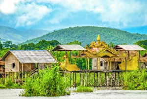 Burma Prints: Inle Lake, Myanmar