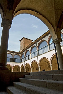 Parma Prints: Interior of the Bishops Palace, Parma, Emilia Romagna, Italy, Europe