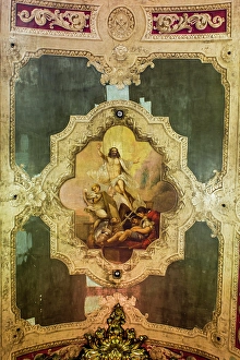 Ceiling Prints: Interior ceiling of Church of Our Lady of Carmo (Igreja do Carmo)