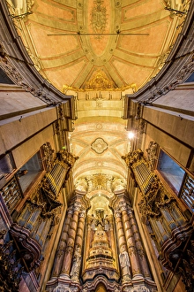 Images Dated 26th August 2024: Interior of Church of the Clergymen (Igreja dos Clerigos)