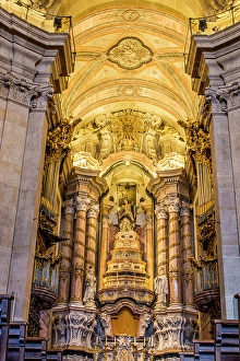 Images Dated 26th August 2024: Interior of Church of the Clergymen (Igreja dos Clerigos)