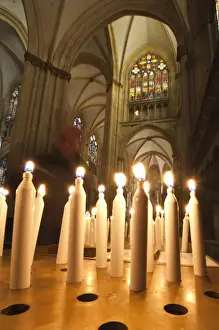 Images Dated 14th October 2010: Interior of St. Peters Catherdral in Regensburg, Germany