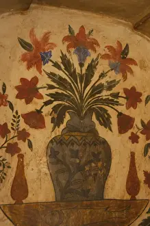 Images Dated 24th November 2012: Intricate frescoes, Tomb of Itimad-ud-Daulah (Baby Taj), Agra, Uttar Pradesh, India