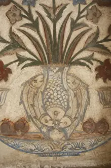 Images Dated 24th November 2012: Intricate frescoes, Tomb of Itimad-ud-Daulah (Baby Taj), Agra, Uttar Pradesh, India