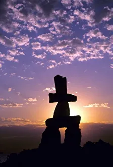 Images Dated 3rd November 2011: Inukshuk Northwest Territories, Canada