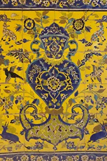 Western Asia Prints: Iran, Central Iran, Esfahan, Bethlehem Armenian Church, interior