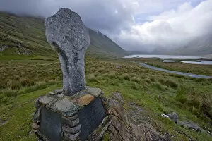Ireland, 1849 potato famine, death, starvation, memorial, County Mayo, tourists