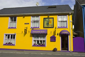 Bed And Breakfast Prints: IRELAND, County Cork, Kinsale. Colorful B&B